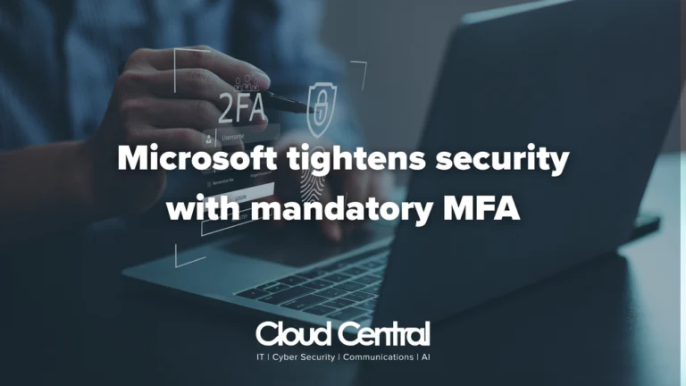 Microsoft tightens security with mandatory MFA